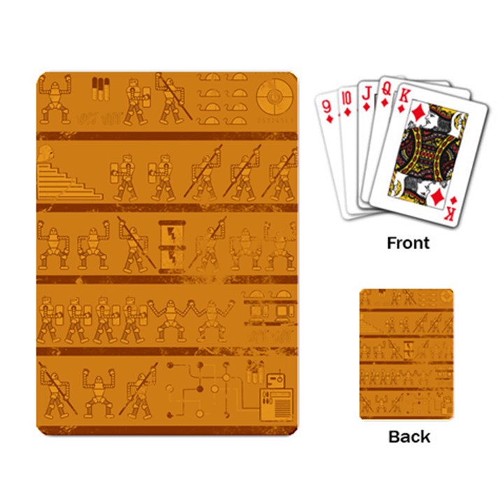 Futuglyphics Playing Cards Single Design