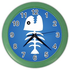 Fishy  Wall Clock (color)