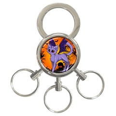 Serukivampirecat 3-ring Key Chain