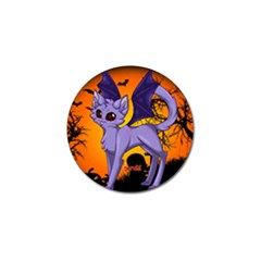 Serukivampirecat Golf Ball Marker by Kittichu