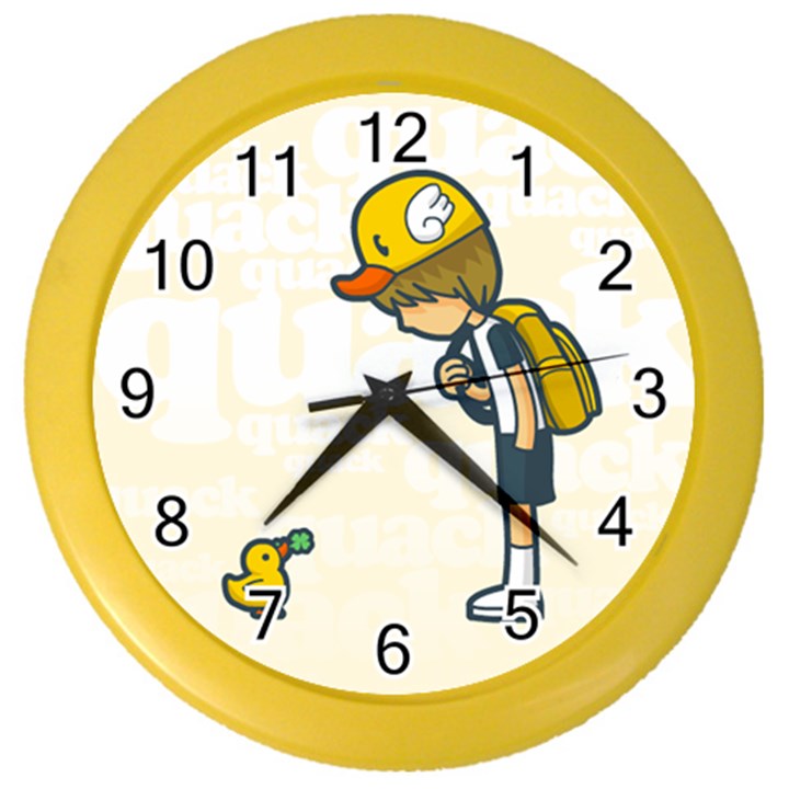 Quack Wall Clock (Color)