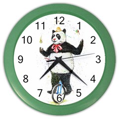 I Wanna Be Colorful Wall Clock (color)