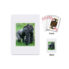 Gorilla Dad Playing Cards (mini) by plindlau