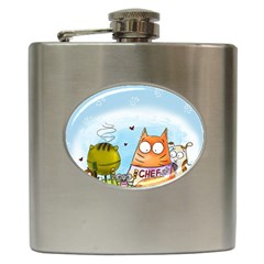 Apron Hip Flask by PookieCatWorld