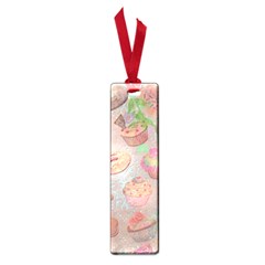 French Pastry Vintage Scripts Cookies Cupcakes Vintage Paris Fashion Small Bookmark