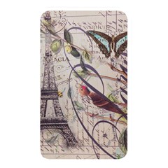 Paris Eiffel Tower Vintage Bird Butterfly French Botanical Art Memory Card Reader (Rectangular)