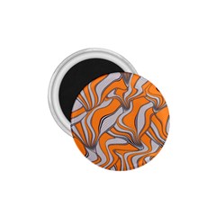 Foolish Movements Swirl Orange 1 75  Button Magnet by ImpressiveMoments