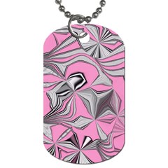 Foolish Movements Pink Effect Jpg Dog Tag (one Sided) by ImpressiveMoments