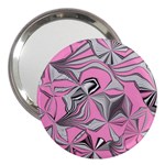 Foolish Movements Pink Effect Jpg 3  Handbag Mirror Front