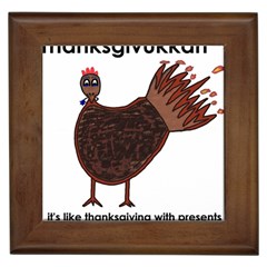 Turkey Framed Ceramic Tile