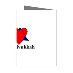 Heartstar Mini Greeting Card (8 Pack) by Thanksgivukkah