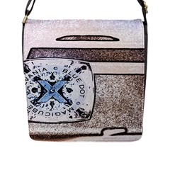 Kodak (7)d Flap Closure Messenger Bag (large) by KellyHazel