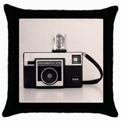 Kodak (3)s Black Throw Pillow Case by KellyHazel