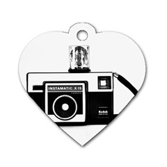 Kodak (3)cb Dog Tag Heart (two Sided) by KellyHazel