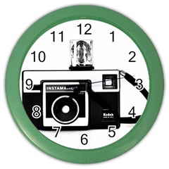 Kodak (3)cb Wall Clock (color) by KellyHazel