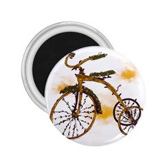 Tree Cycle 2 25  Button Magnet