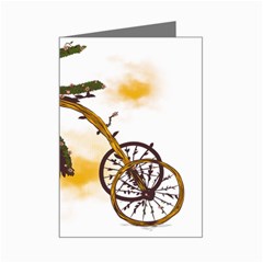 Tree Cycle Mini Greeting Card