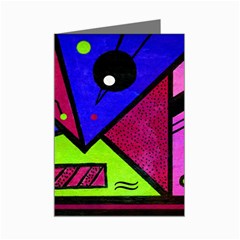 Modern Art Mini Greeting Card (8 Pack) by Siebenhuehner