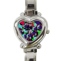 Balls Heart Italian Charm Watch  by Siebenhuehner