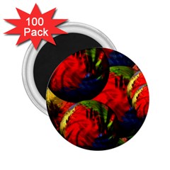 Balls 2.25  Button Magnet (100 pack)