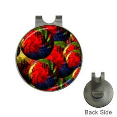 Balls Hat Clip with Golf Ball Marker