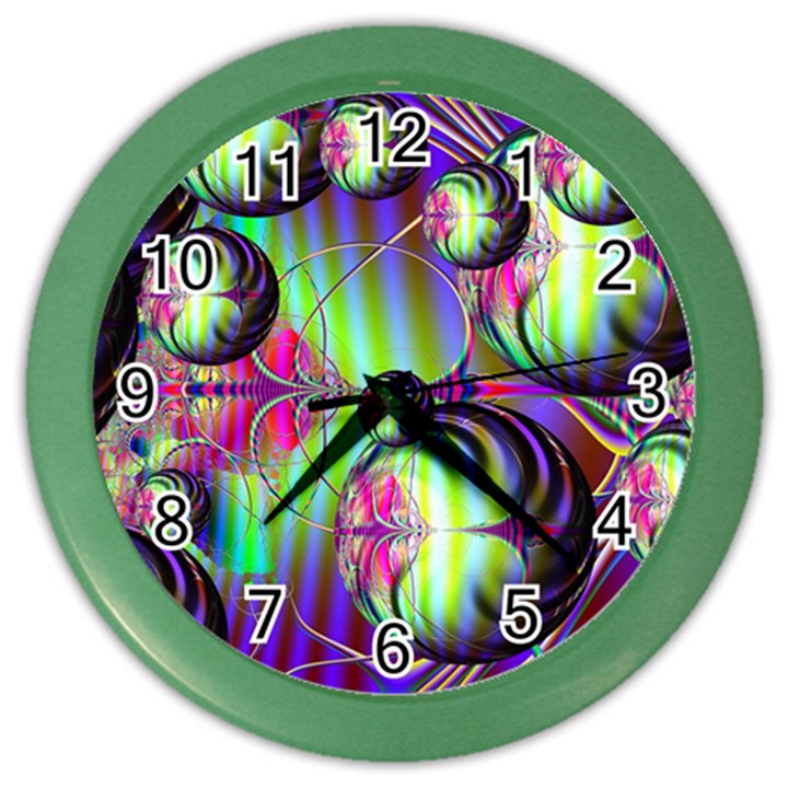 Balls Wall Clock (Color)