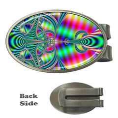 Modern Art Money Clip (oval)