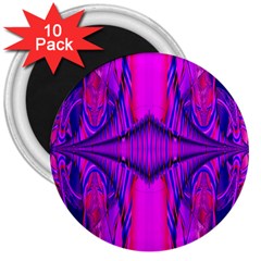 Modern Art 3  Button Magnet (10 Pack) by Siebenhuehner