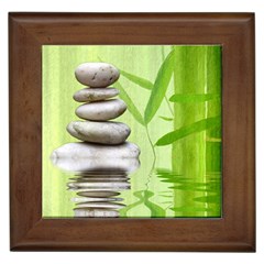 Balance Framed Ceramic Tile by Siebenhuehner