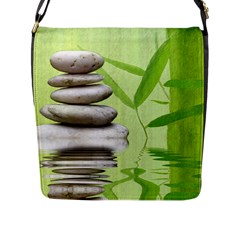 Balance Flap Closure Messenger Bag (large) by Siebenhuehner