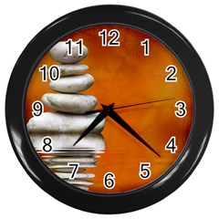 Balance Wall Clock (black) by Siebenhuehner