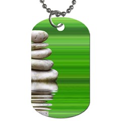 Balance Dog Tag (one Sided) by Siebenhuehner