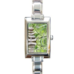 Balance Rectangular Italian Charm Watch by Siebenhuehner