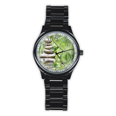 Balance Sport Metal Watch (black) by Siebenhuehner