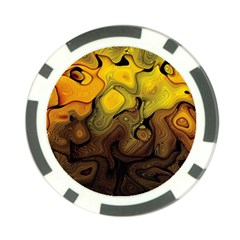 Modern Art Poker Chip by Siebenhuehner