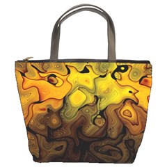 Modern Art Bucket Bag