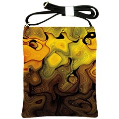 Modern Art Shoulder Sling Bag by Siebenhuehner