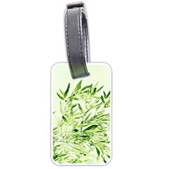 Bamboo Luggage Tag (one Side) by Siebenhuehner