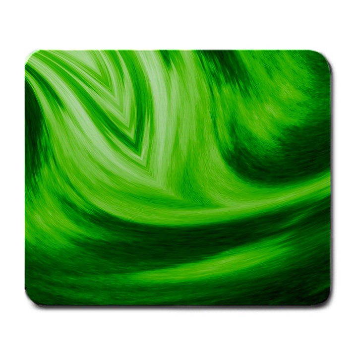 Wave Large Mouse Pad (Rectangle)