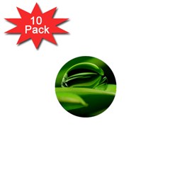 Waterdrop 1  Mini Button (10 Pack) by Siebenhuehner