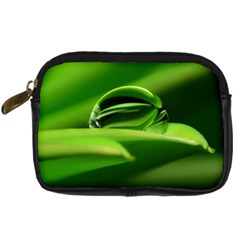 Waterdrop Digital Camera Leather Case by Siebenhuehner