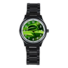 Waterdrop Sport Metal Watch (black)