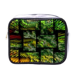 Modern Art Mini Travel Toiletry Bag (one Side) by Siebenhuehner