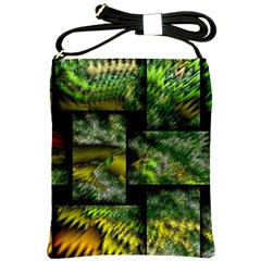 Modern Art Shoulder Sling Bag by Siebenhuehner