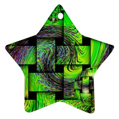 Modern Art Star Ornament (two Sides) by Siebenhuehner