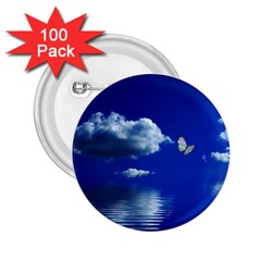 Sky 2 25  Button (100 Pack) by Siebenhuehner