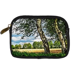 Trees Digital Camera Leather Case by Siebenhuehner