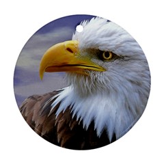 Bald Eagle Round Ornament by Siebenhuehner