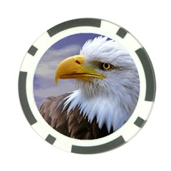 Bald Eagle Poker Chip by Siebenhuehner