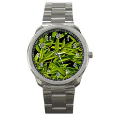 Bamboo Sport Metal Watch by Siebenhuehner